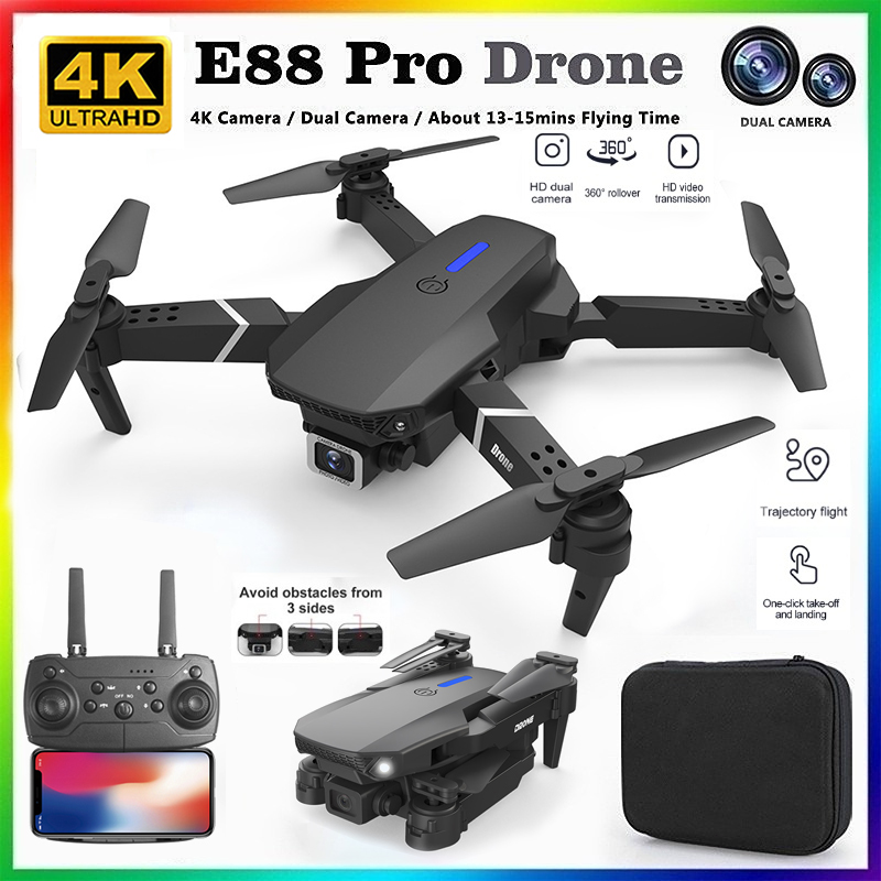 Drone E88 Rc Quadcopter - 2026 NOWY E88 Profesjonalny Dron RC