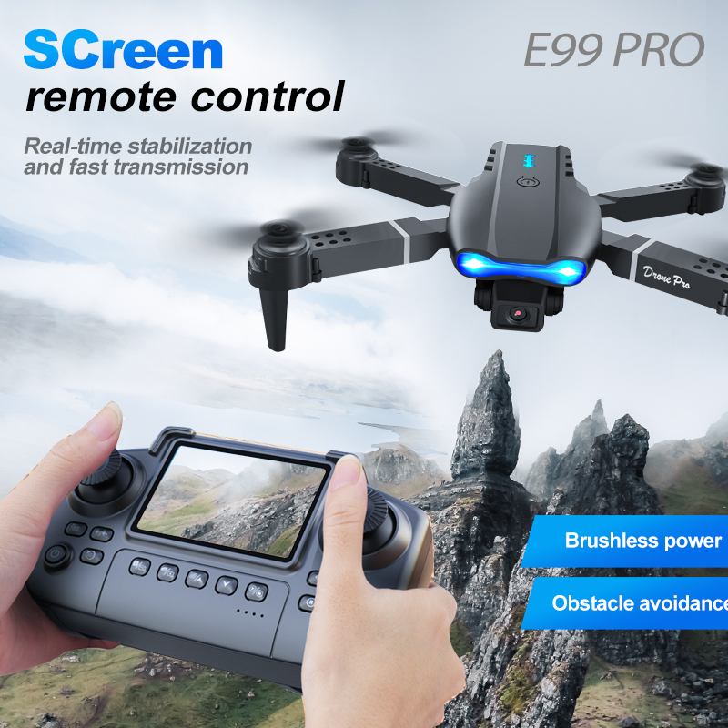 Drone Rc E99 K3 - Dron RC ZNLYRION 4K z podwójną
