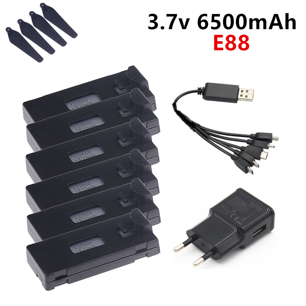 Drone Rc E99 K3 - Akumulator Lipo 3.7V 6500mAh do E88