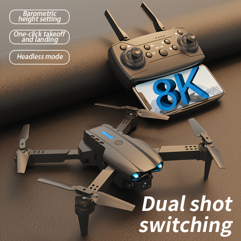Drone Rc E99 - Składany dron RC E99 z podwójnymi