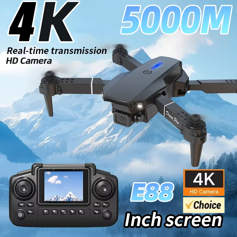 Drone E88 Rc Quadcopter - Dron z podwójną kamerą 4K HD