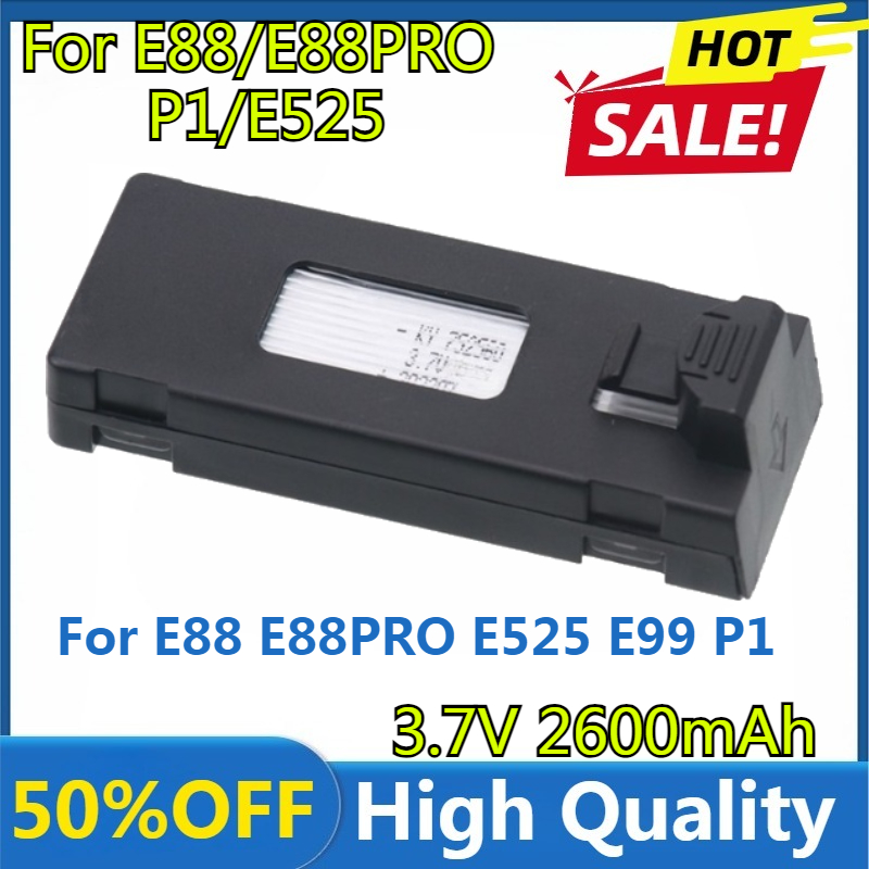Drone Rc E99 K3 - Bateria E88 3.7V 2600mAh Lipo do