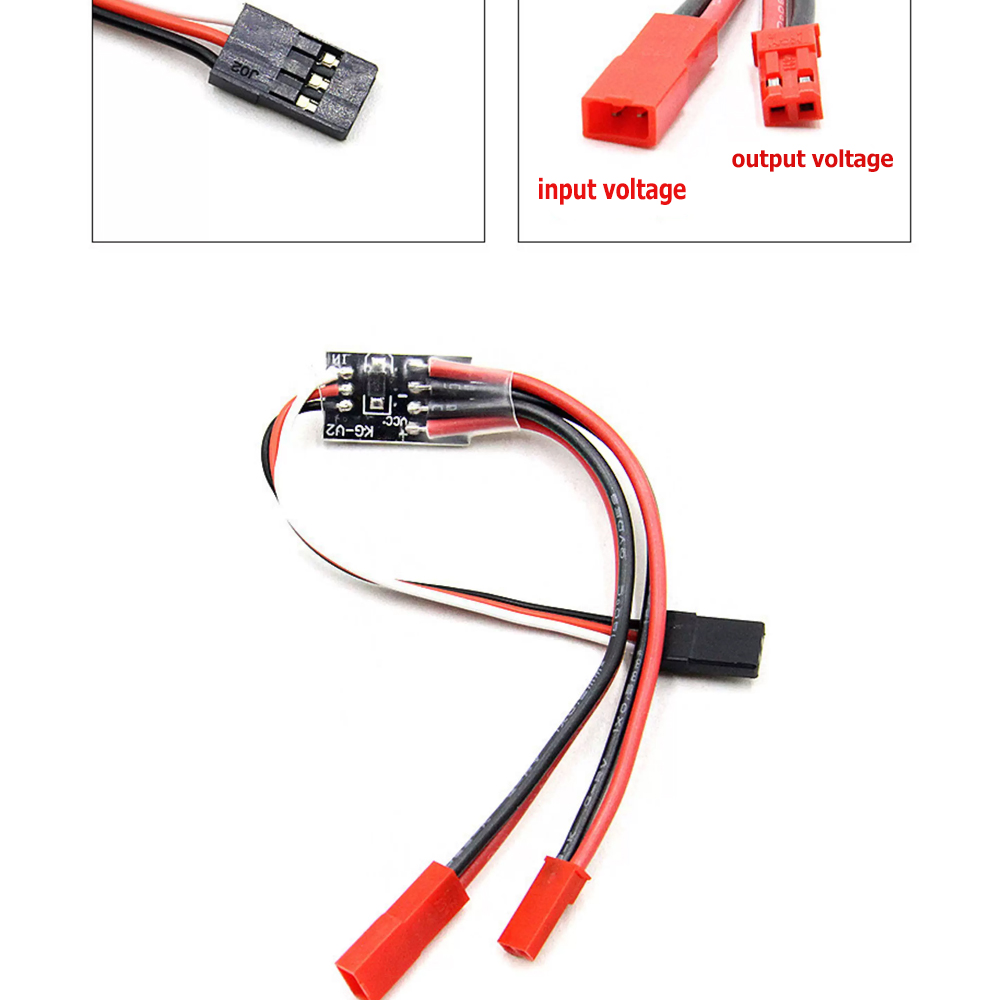 Drone Rc Controller - Elektroniczny przełącznik zdalnego sterowania wysokoprądowy 2-20A