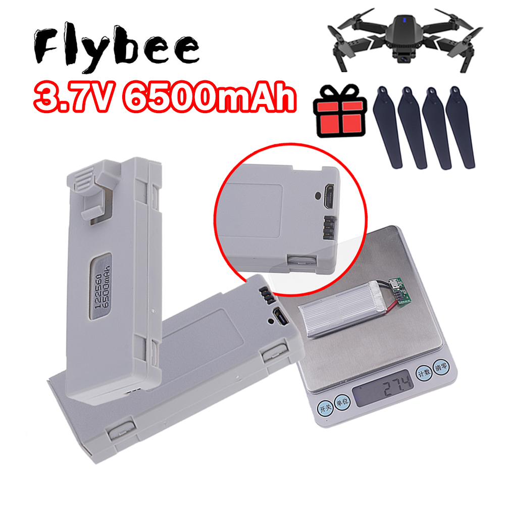 Drone Rc E99 K3 - Akumulator do drona E88, 6500mAh, 3.7V,