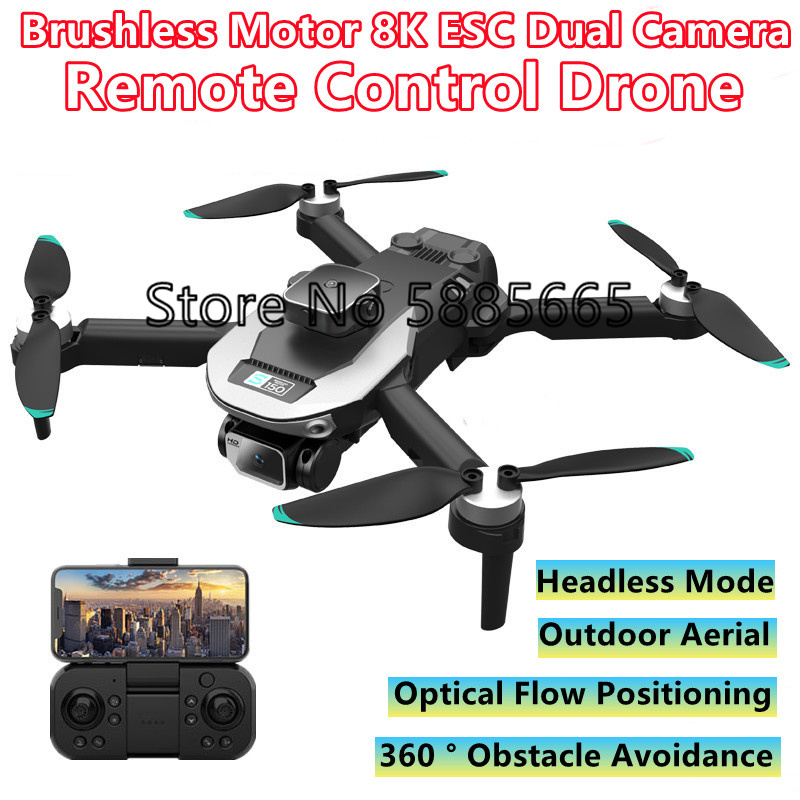 Drone Smart Rc Foldable - Inteligentny dron RC z bezszczotkowym silnikiem,