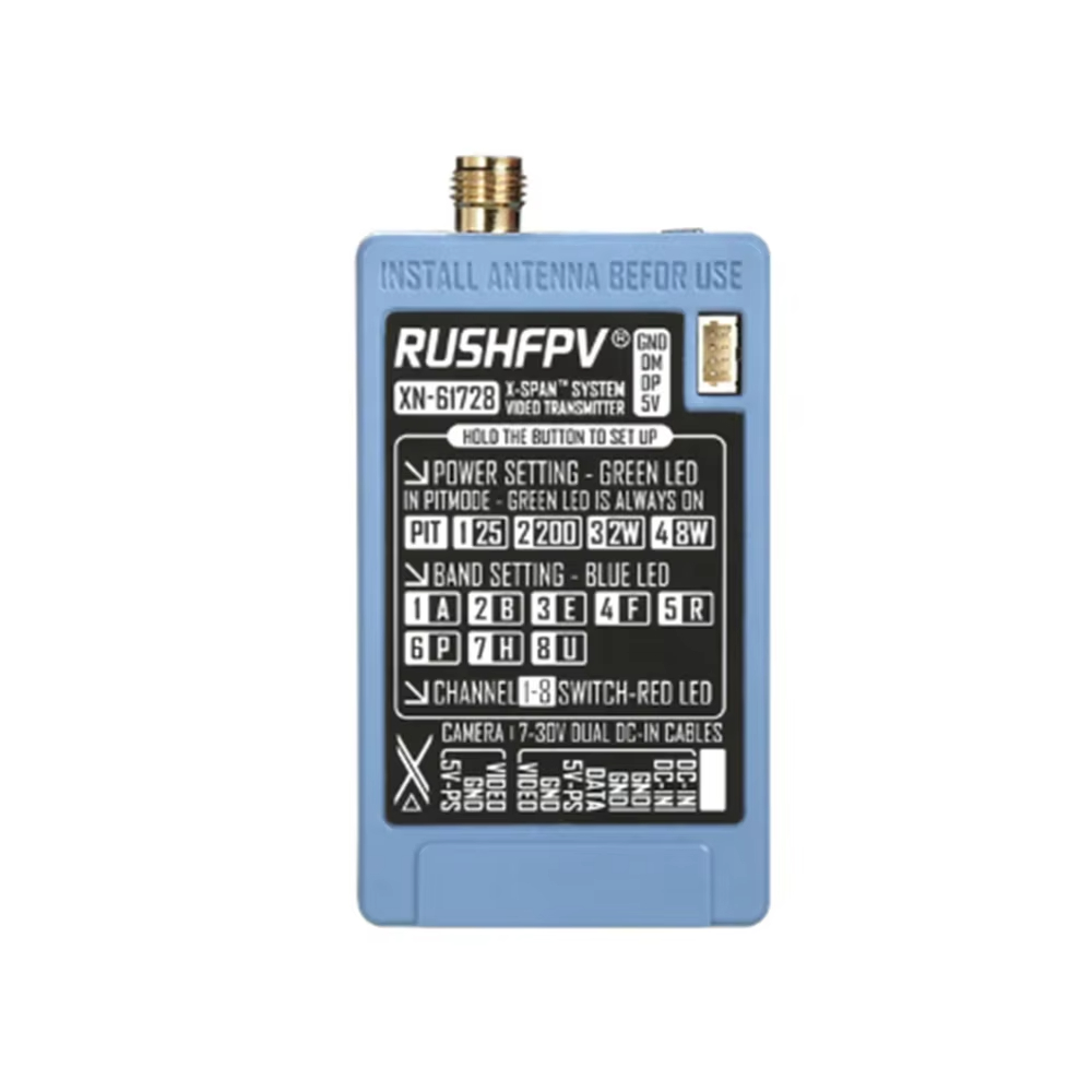 RUSHFPV 6.1‑7.2G 8W X61728 VTX – Drone Rc Controller recenzja i cena