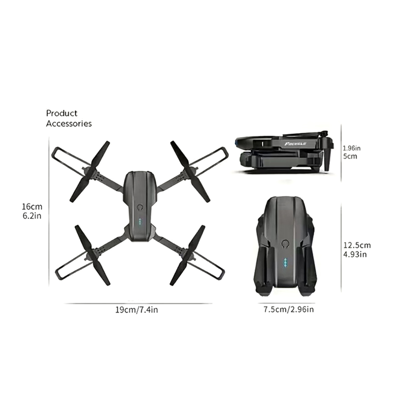 E99 Pro Mini RC Drone FACEGLE  – Drone Rc E99 recenzja i cena