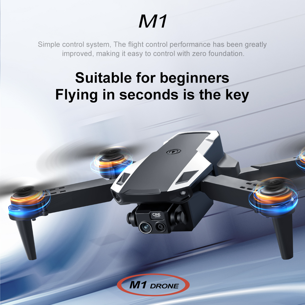 GISAEV M1 Składany Dron Opcjon – Drone Smart Rc Foldable recenzja i cena