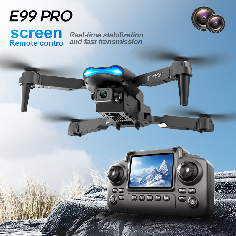 Dron RC ZNLYRION 4K z podwójną – Drone Rc E99 K3 recenzja i cena