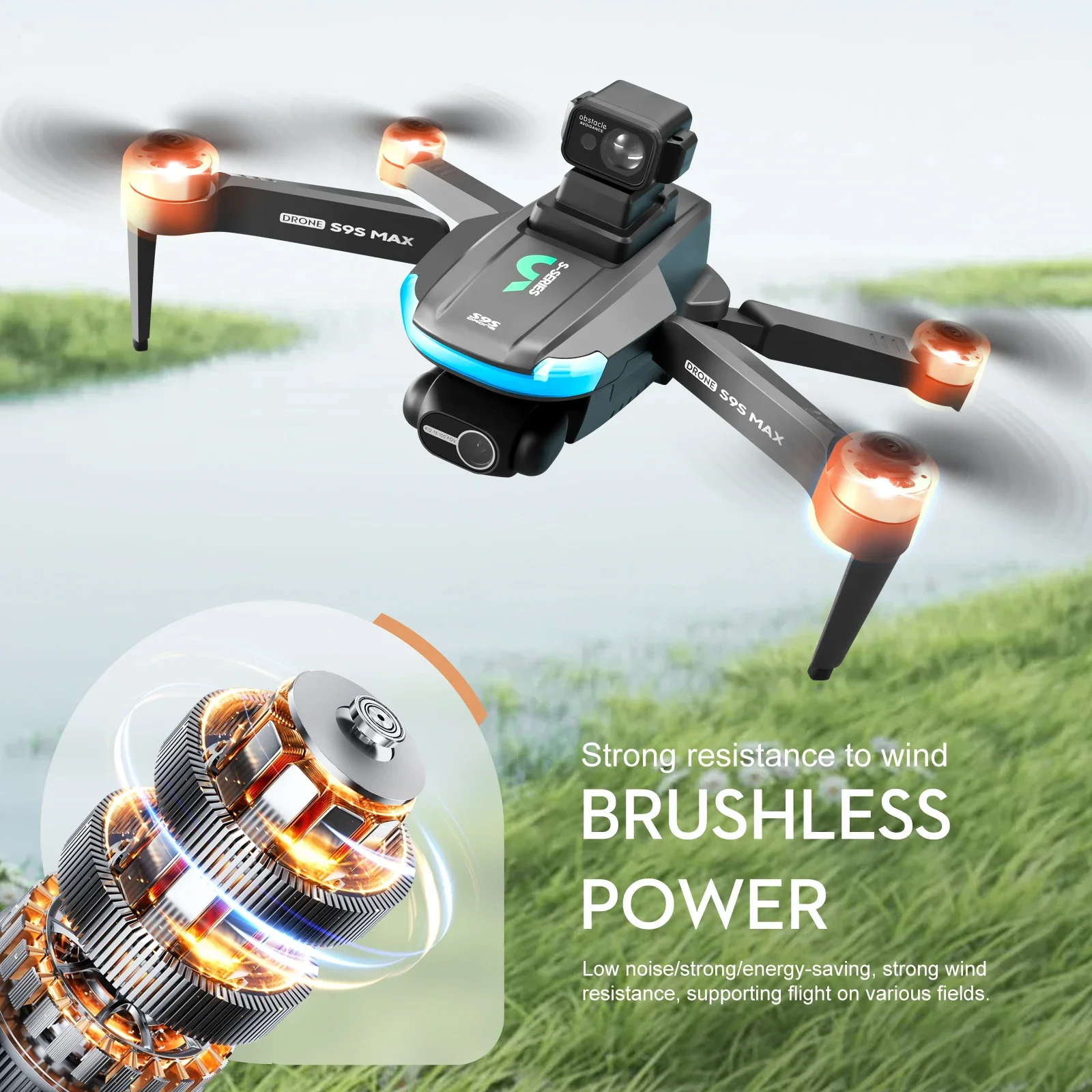 NOWOŚĆ S9S MAX MINI Drone 4K 2 – Drone Rc Gps recenzja i cena