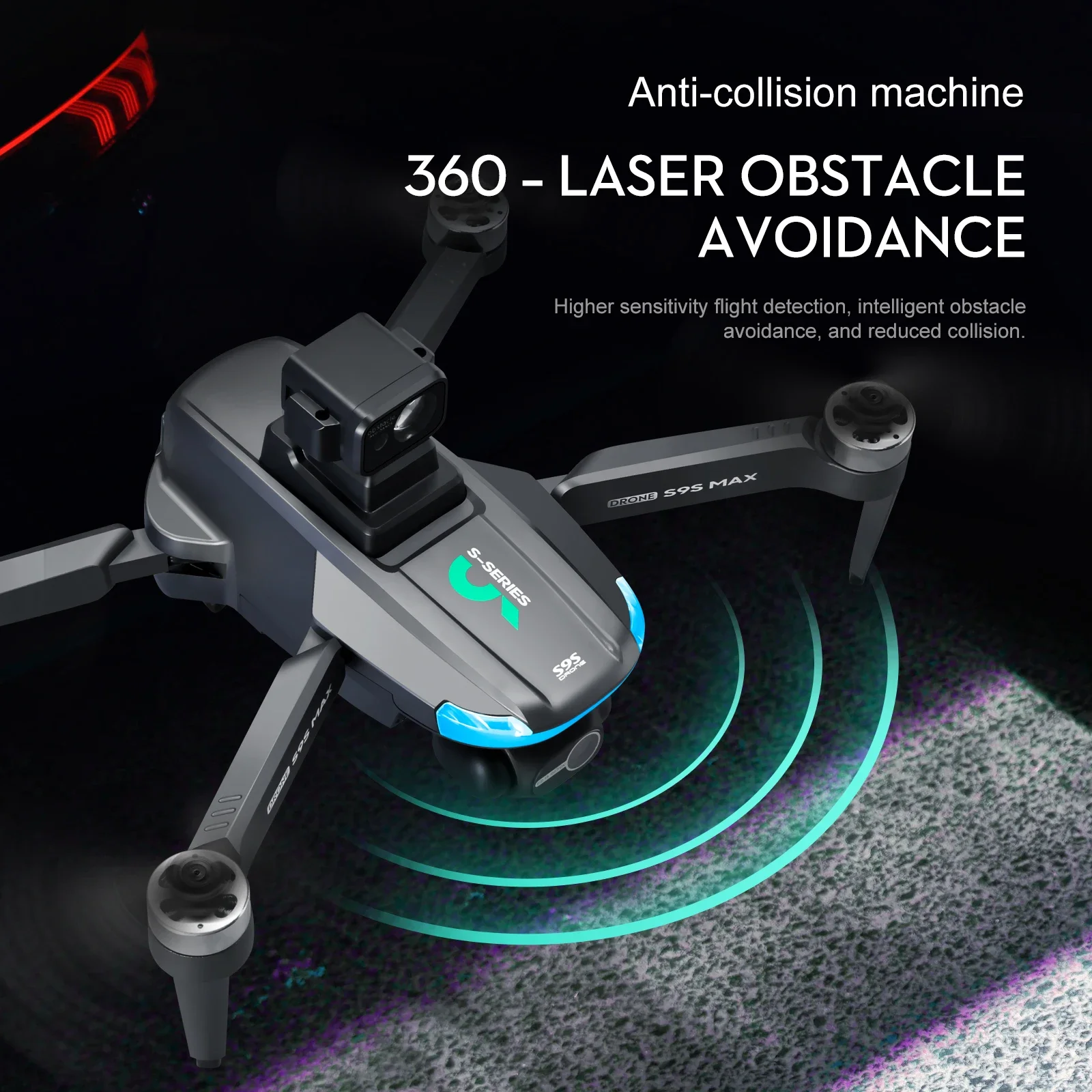NOWOŚĆ S9S MAX MINI Drone 4K 2 – Drone Rc Gps recenzja i cena