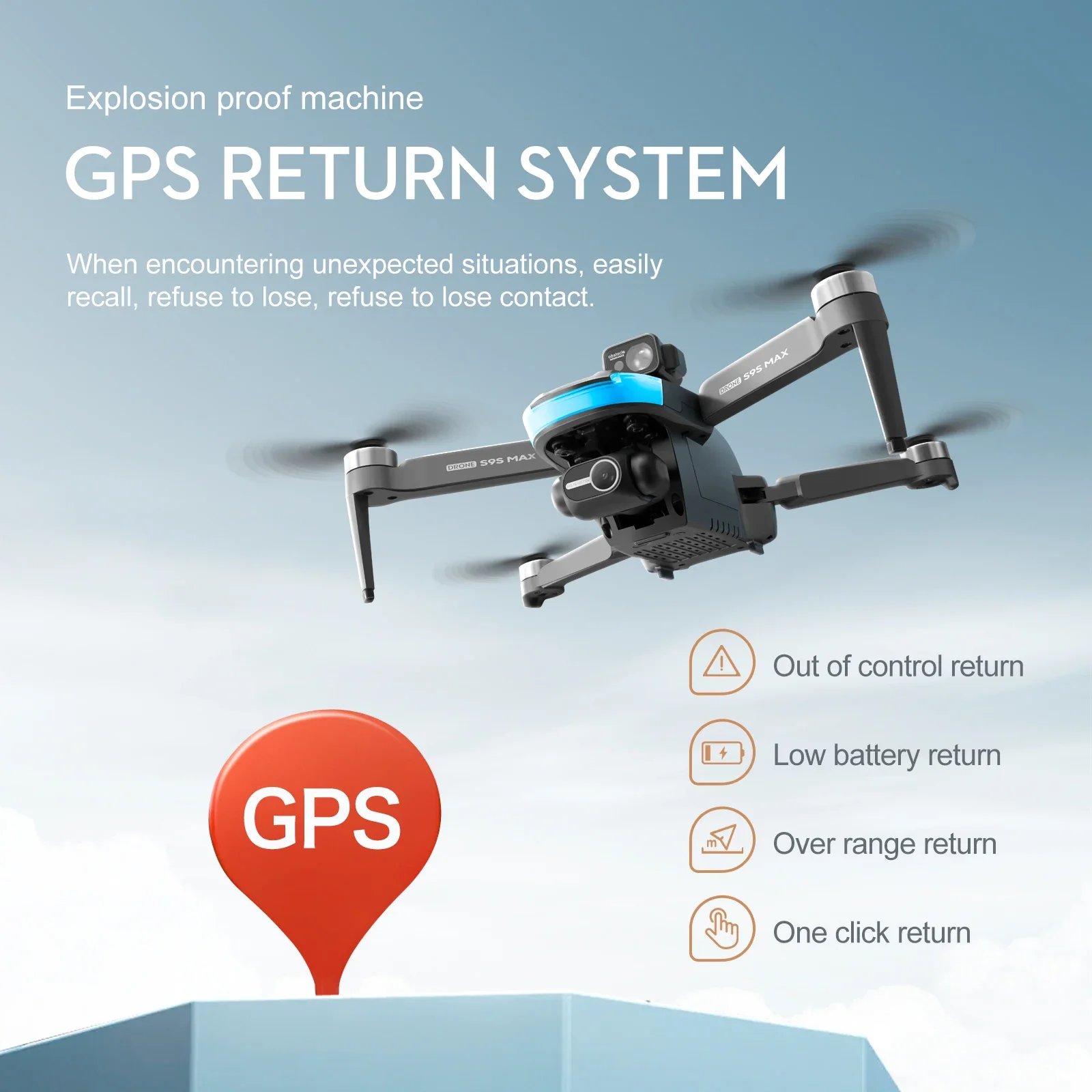NOWOŚĆ S9S MAX MINI Drone 4K 2 – Drone Rc Gps recenzja i cena