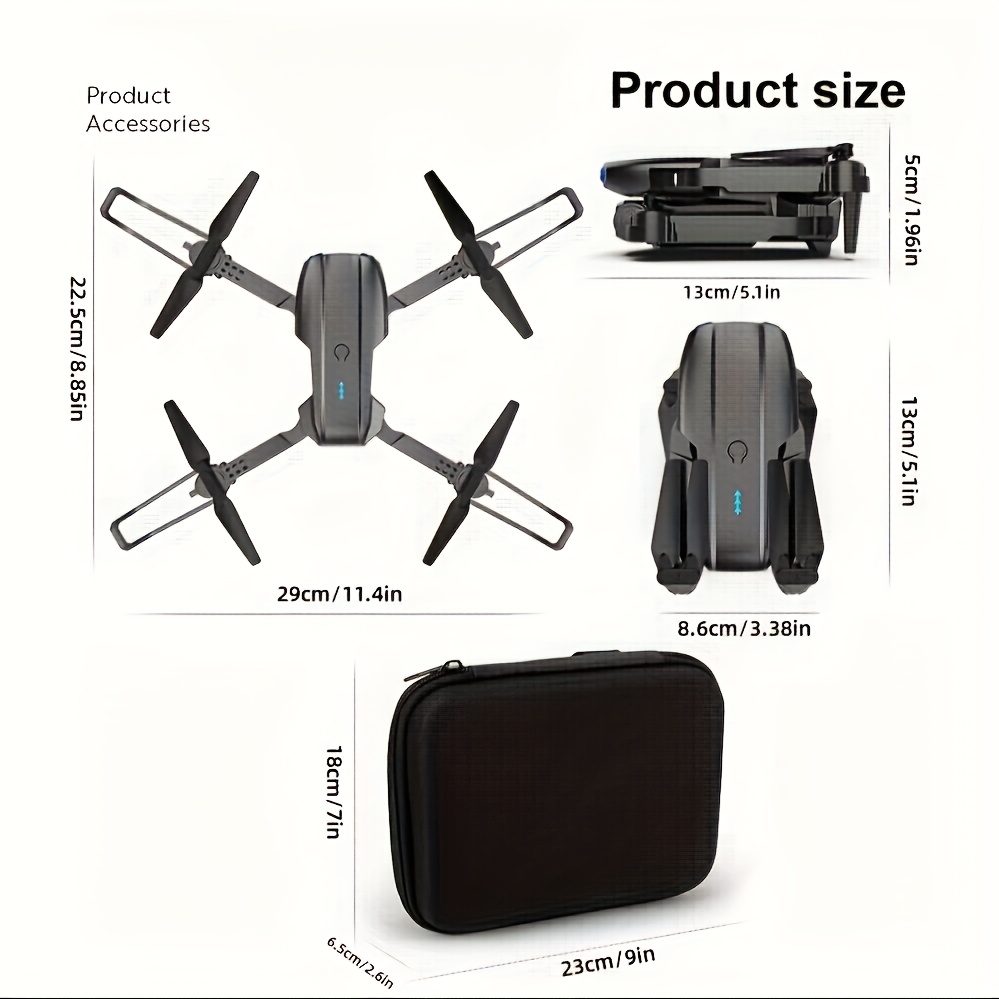 Składany dron RC E99 z podwójn – Drone Rc E99 recenzja i cena