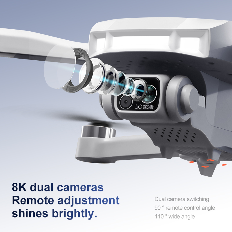 Duży Ekran Składany GPS Powrót – Drone Smart Rc Foldable recenzja i cena