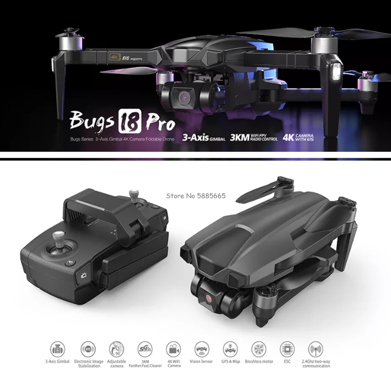 Profesjonalny zdalnie sterowan – Drone Smart Rc Foldable recenzja i cena