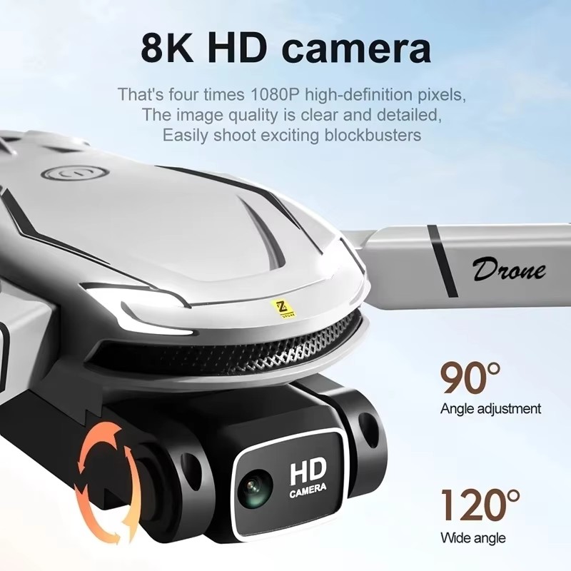 Dron z podwójną kamerą 4K HD d – Drone E88 Rc Quadcopter recenzja i cena