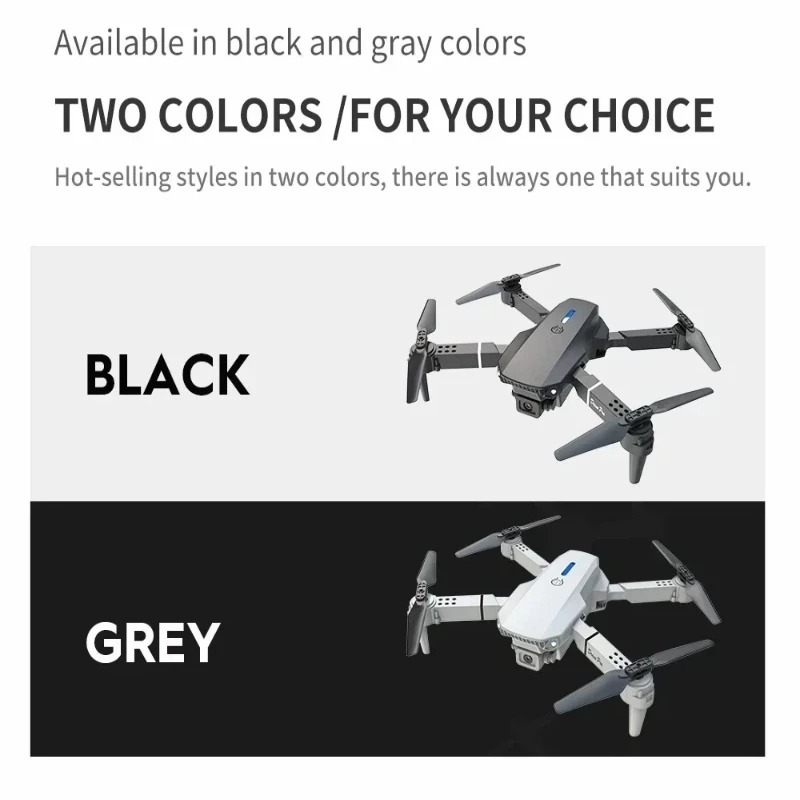 E88 Mini Dron z Kamerą 4K HD W – Drone E88 Rc Quadcopter recenzja i cena