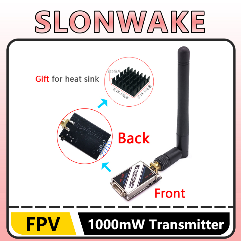 SLONWAKE 5.8G 48CH 1W VTX 100/ – Drone Rc Airplane recenzja i cena