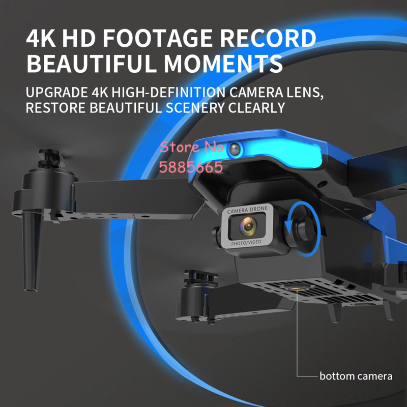 Składany dron RC do fotografii – Drone Smart Rc Foldable recenzja i cena