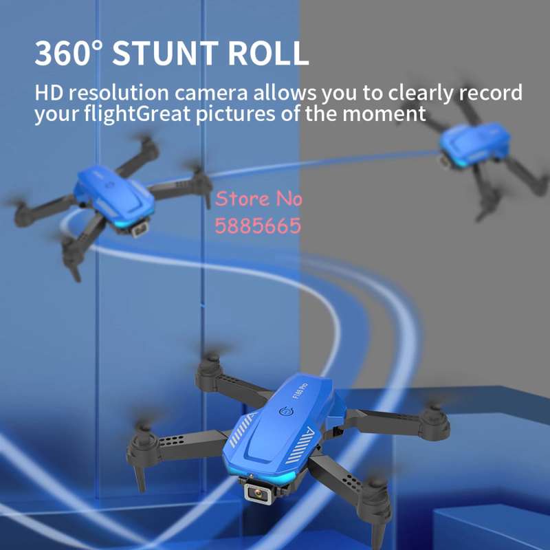 Składany dron RC do fotografii – Drone Smart Rc Foldable recenzja i cena