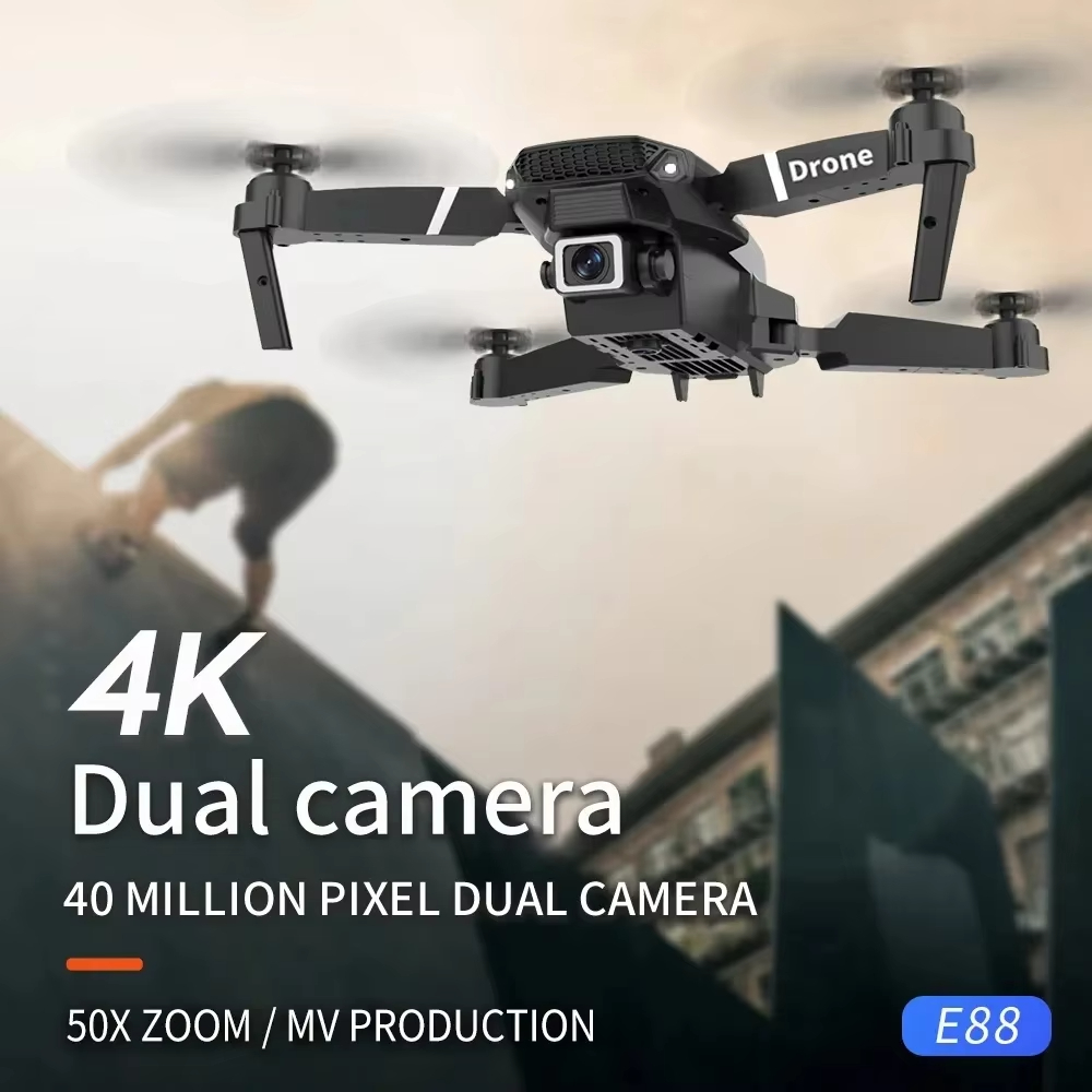 2026 Profesjonalny dron szerok – Drone E88 Rc Quadcopter recenzja i cena