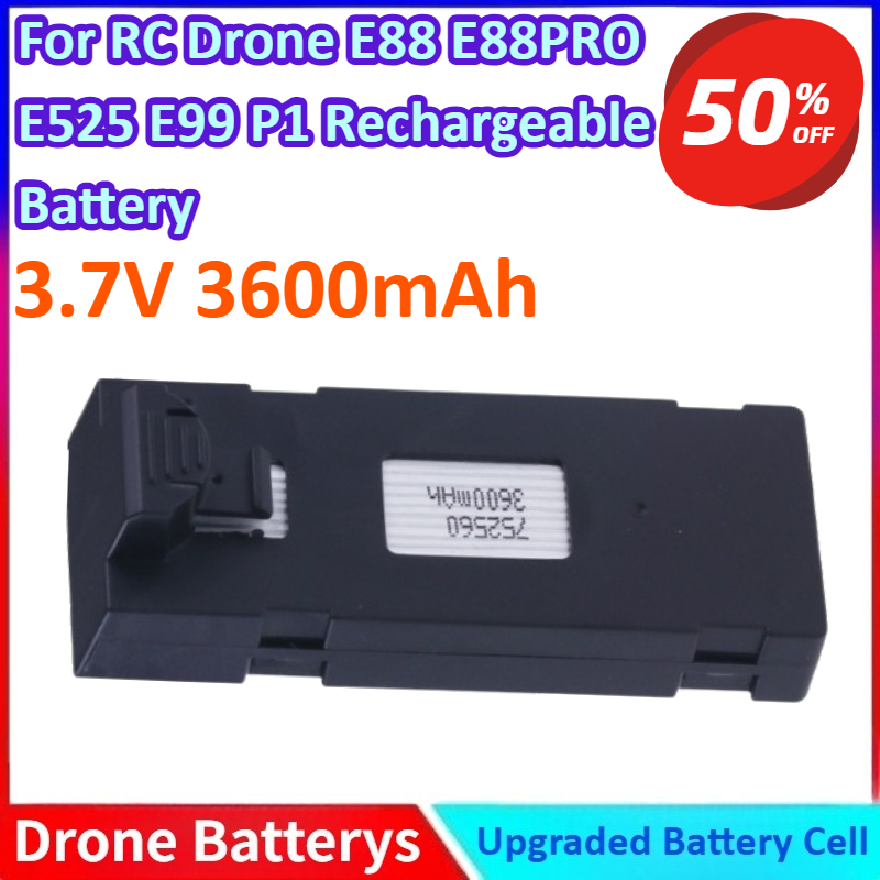 Nowa bateria litowo-jonowa 3,7 – Drone Rc E99 recenzja i cena