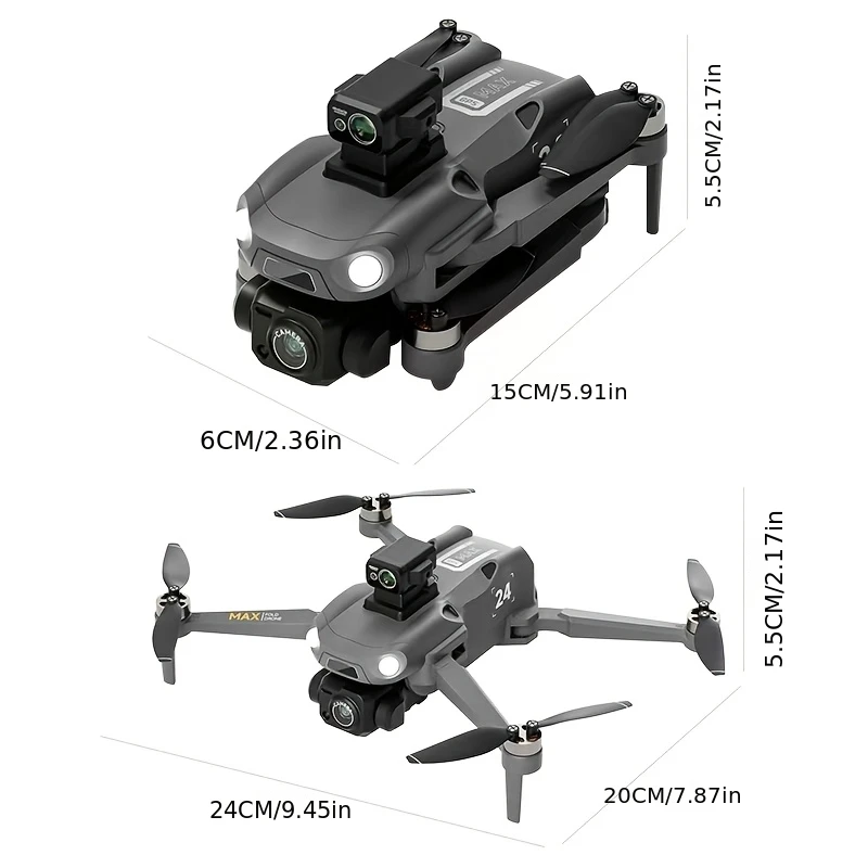 Inteligentny dron GPS M24, dro – Drone Smart Rc Foldable recenzja i cena