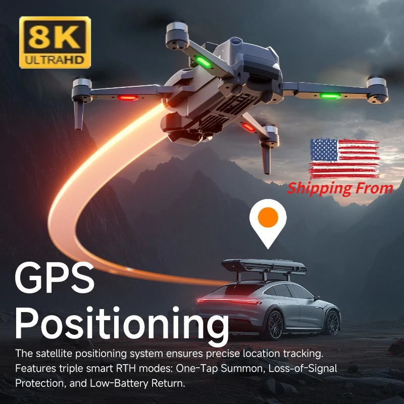 Inteligentny dron GPS M24, dro – Drone Smart Rc Foldable recenzja i cena