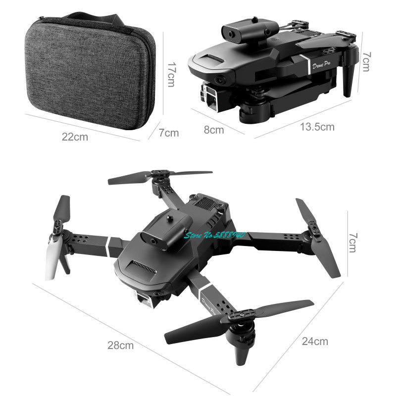 MINI Dron 4K Profesjonalny HD  – Drone Smart Rc Foldable recenzja i cena