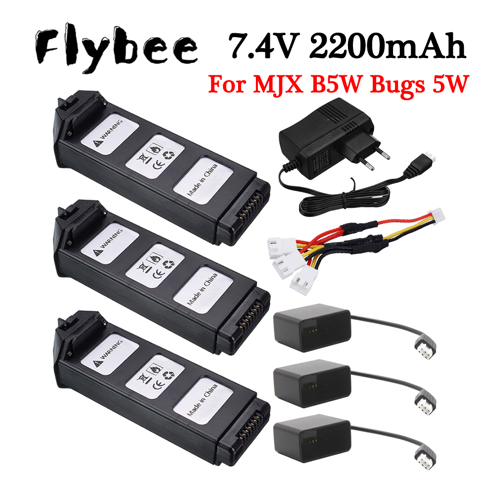 Nowy akumulator LiPo 7,4 V 220 – Drone Mjx Rc recenzja i cena