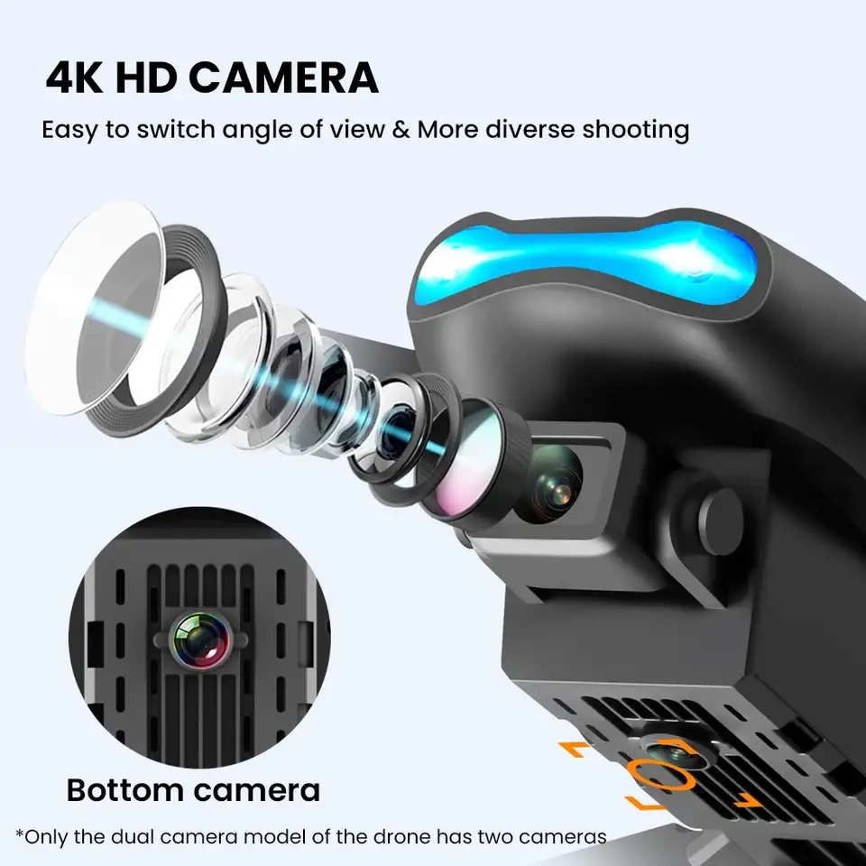Nowy mini dron E99 4K WIFI HD  – Drone Rc E99 K3 recenzja i cena