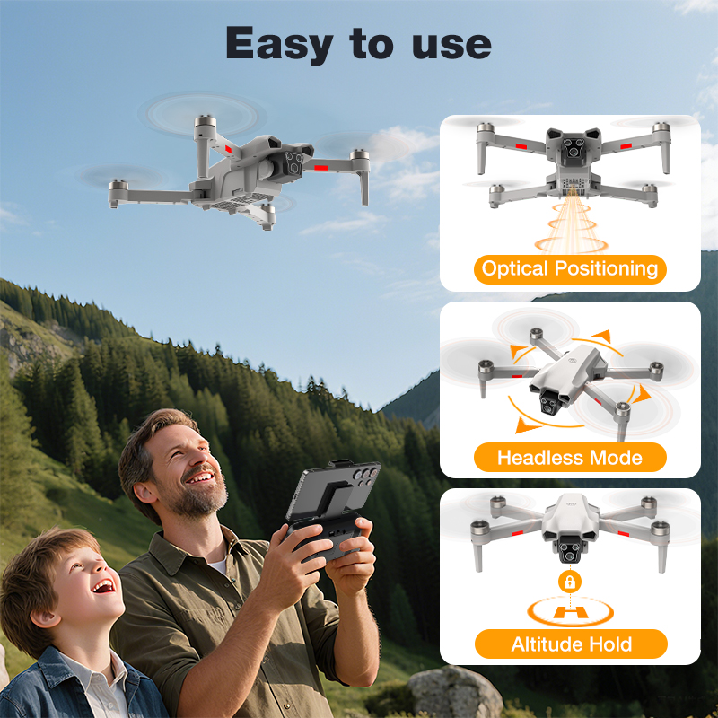 NOWY Gorący Dron L017 Pro Bezs – Drone Rc Pro recenzja i cena