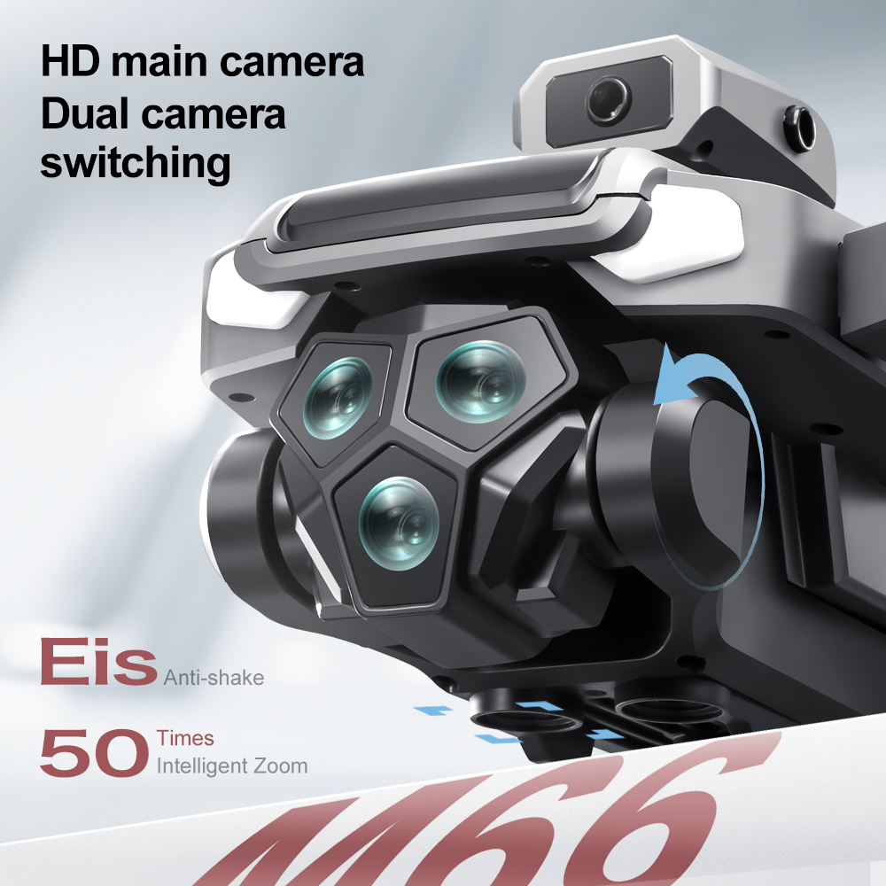 Dron GISAEV M66 z pilotem z ek – Drone Smart Rc Foldable recenzja i cena