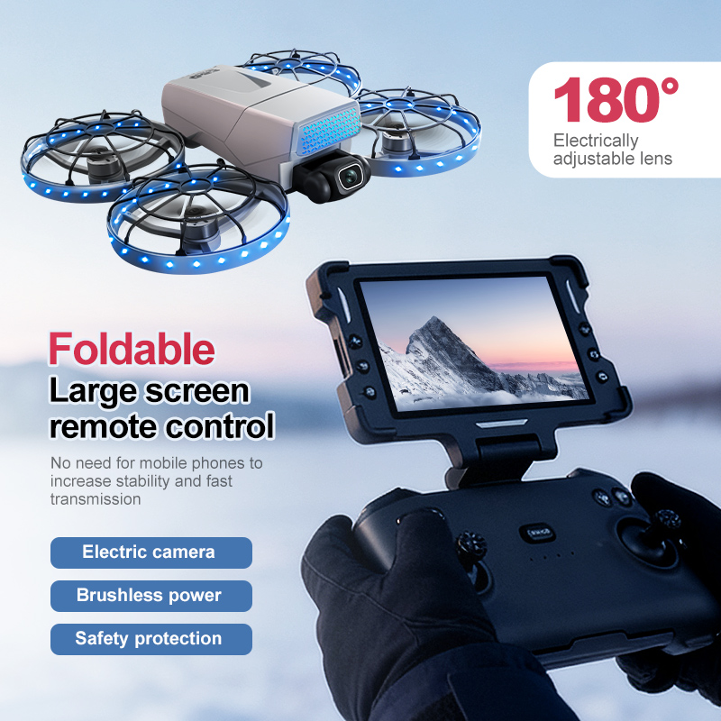 Dron G63 8K HD z podwójnymi ka – Drone Smart Rc Foldable recenzja i cena